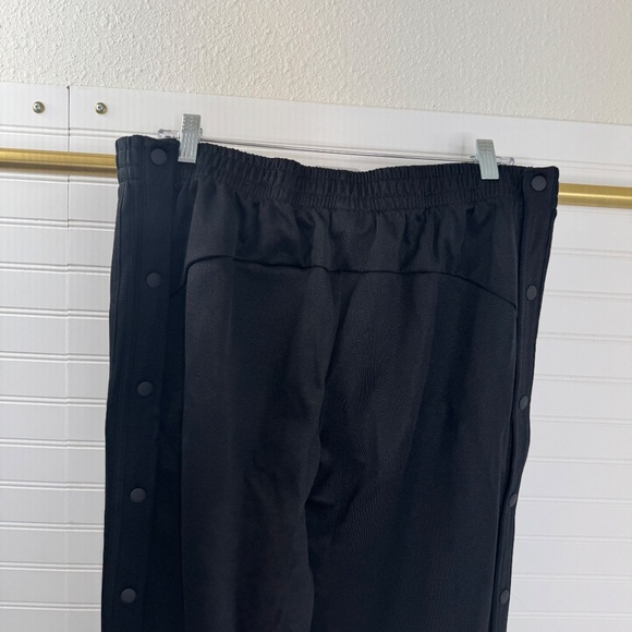 NEW Adidas Track Pants Black Breakaway Snaps - Picture 5 of 7
